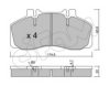 CIFAM 822-266-0 Brake Pad Set, disc brake